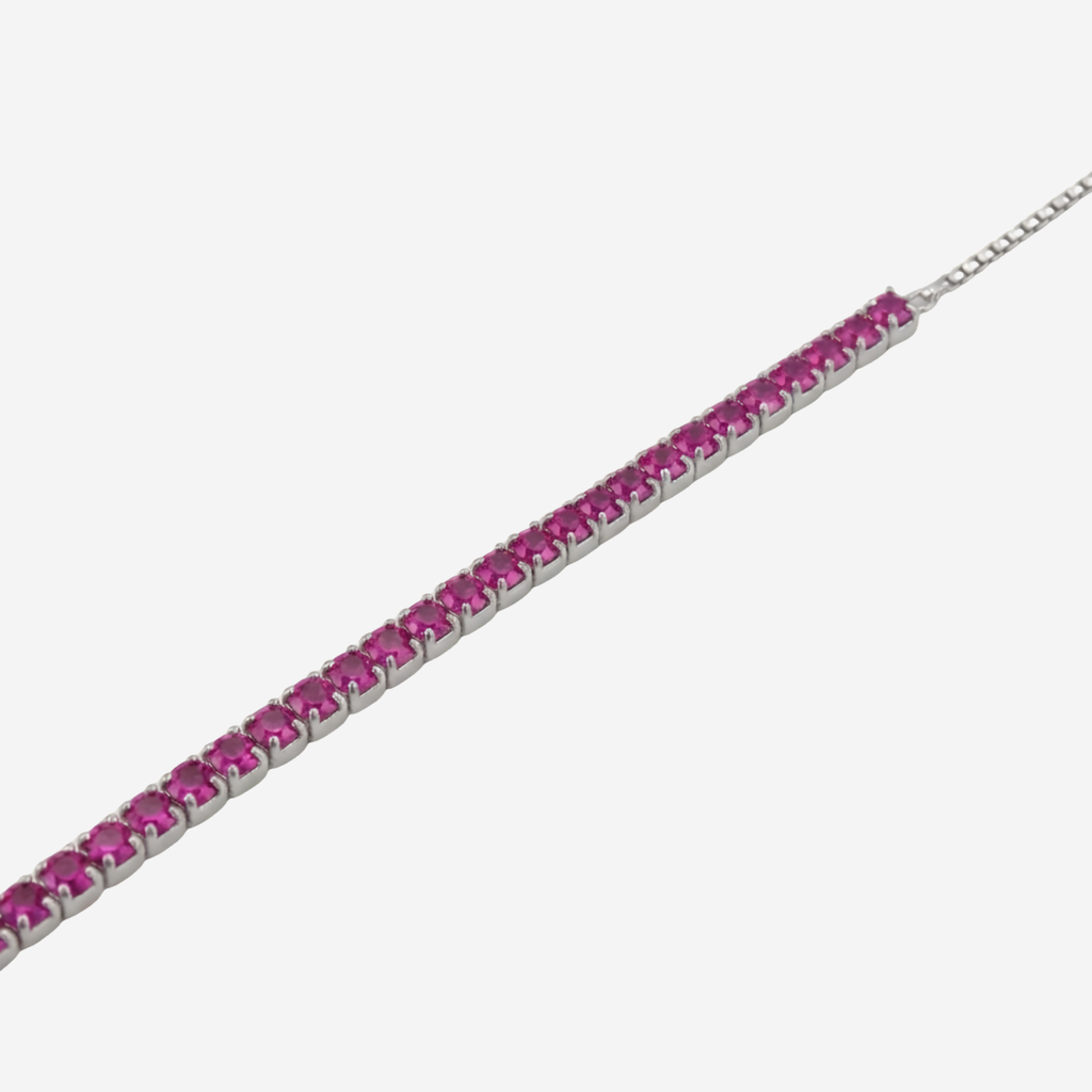 Vivid Adjustable Tennis Bracelet