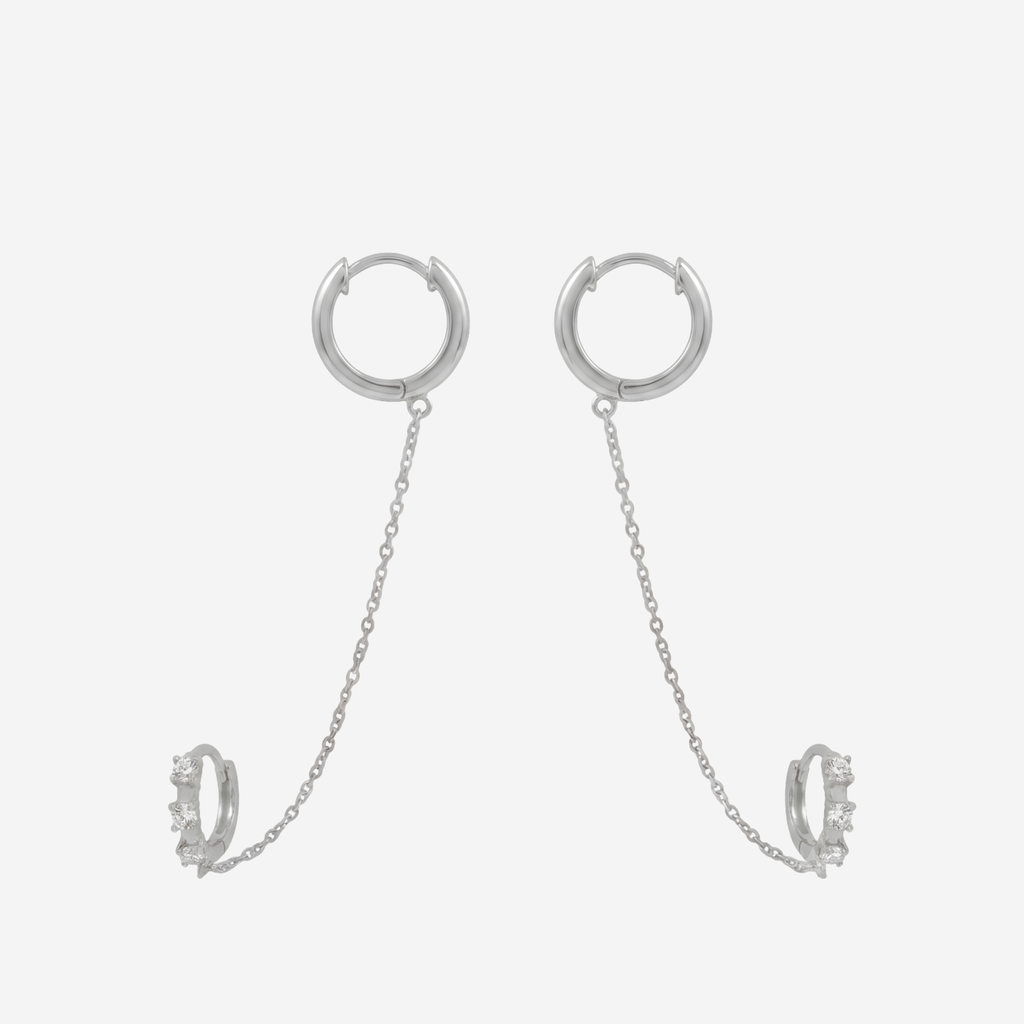 Double Hoop Earring