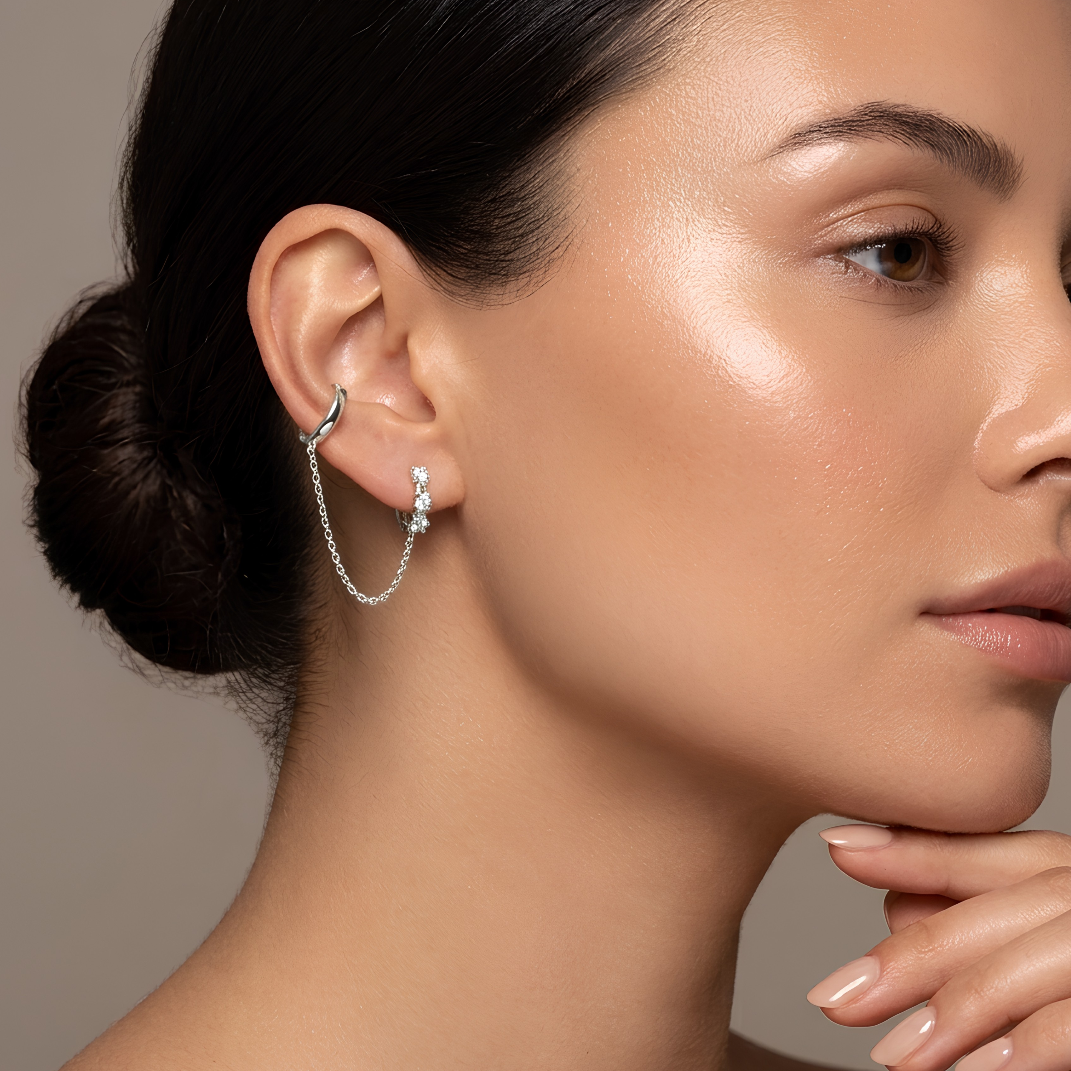 Double Hoop Earring