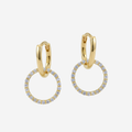 Double Circle Earring