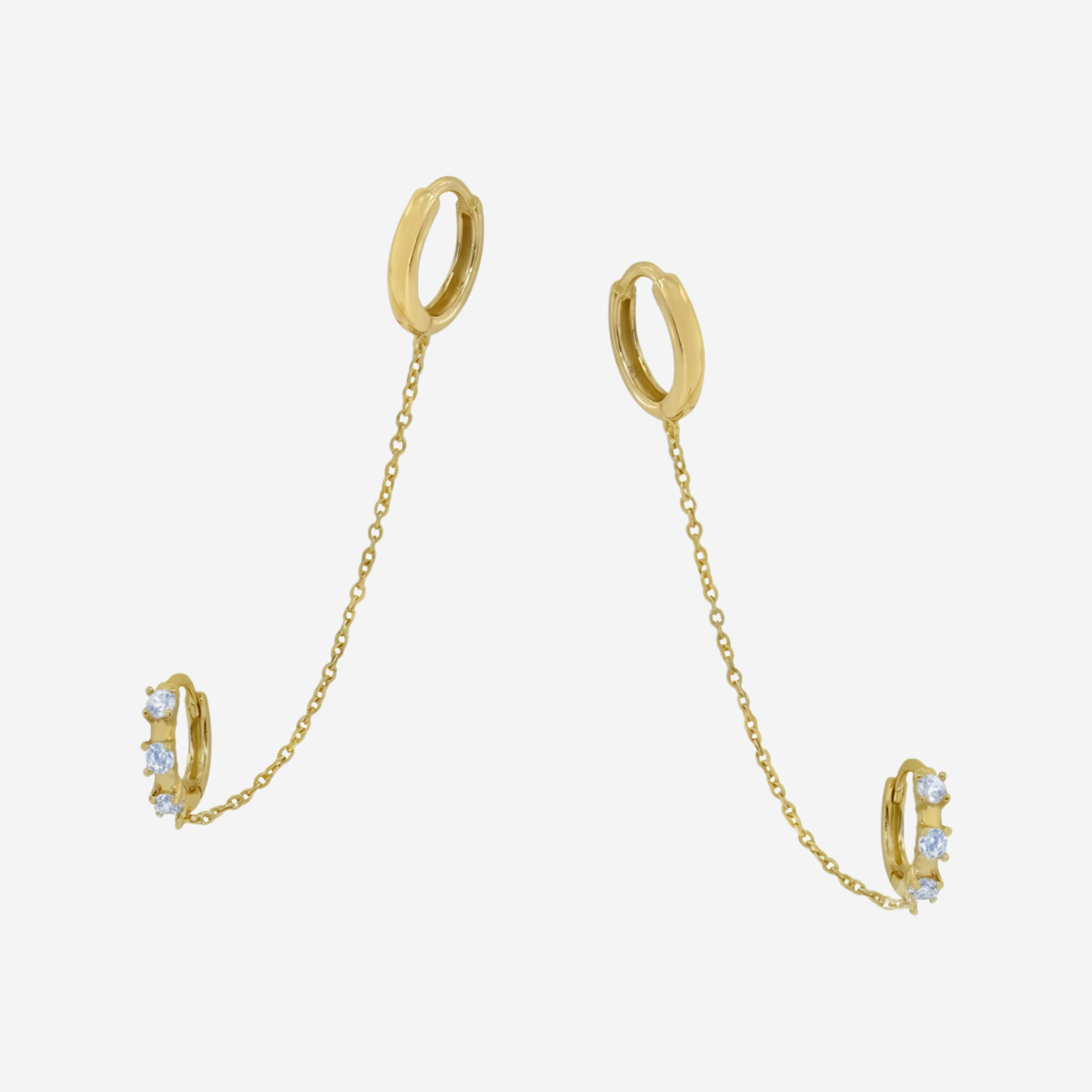 Double Hoop Earring