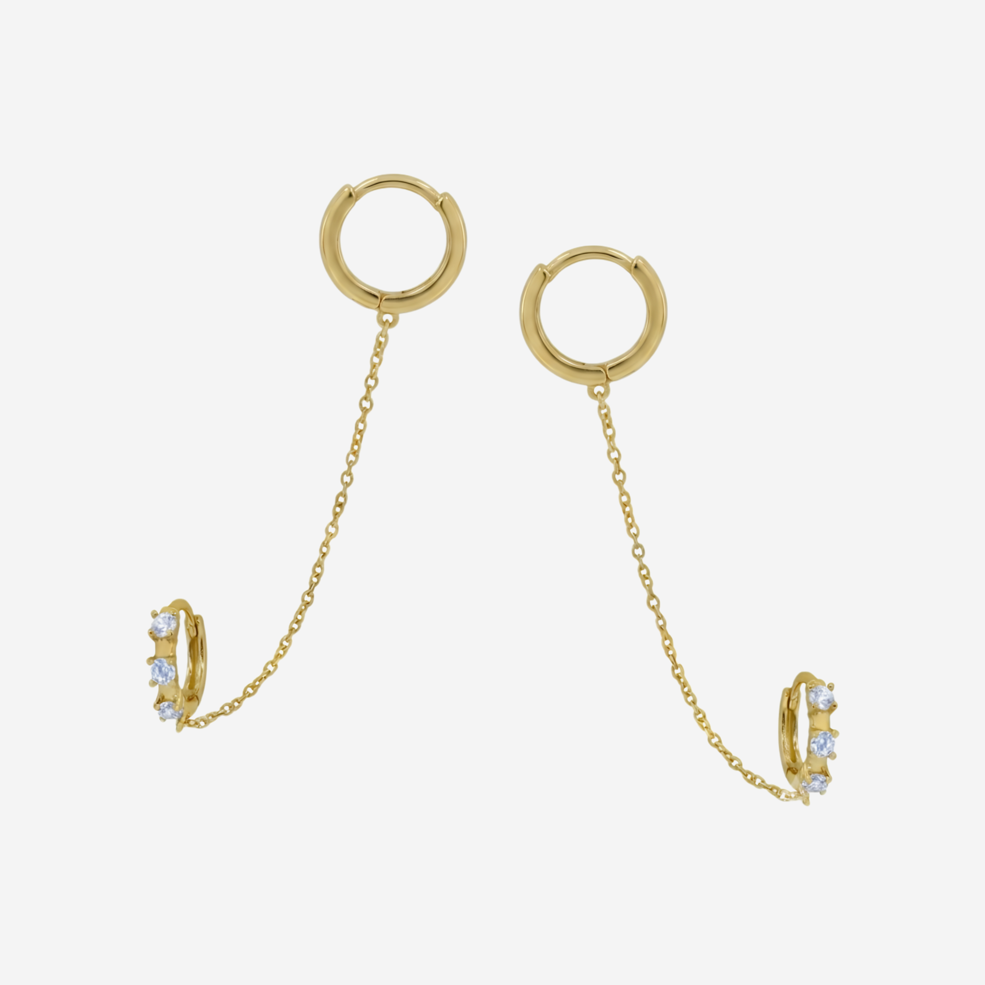 Double Hoop Earring