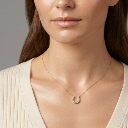 Horshoe Pendant Necklace
