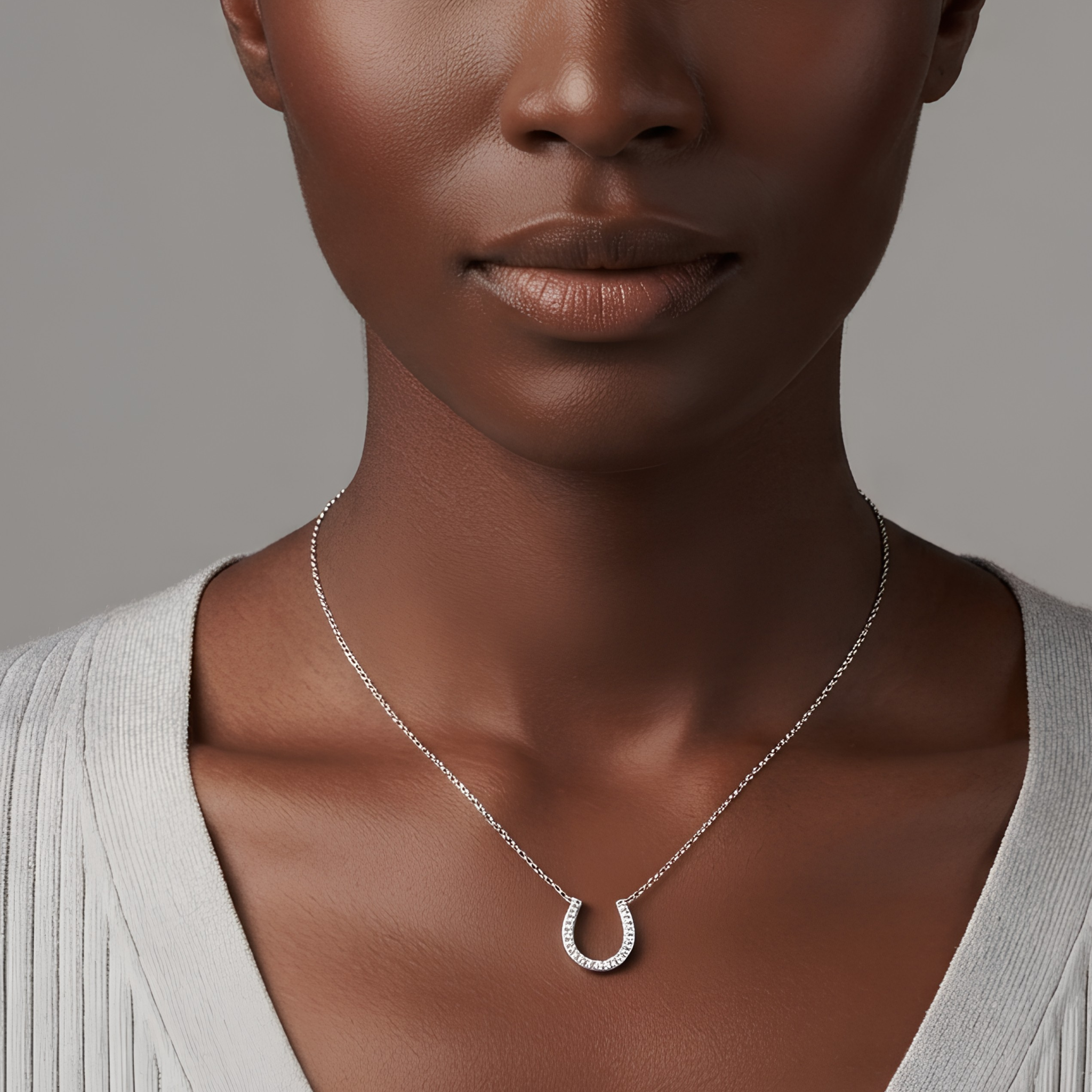 Horshoe Pendant Necklace