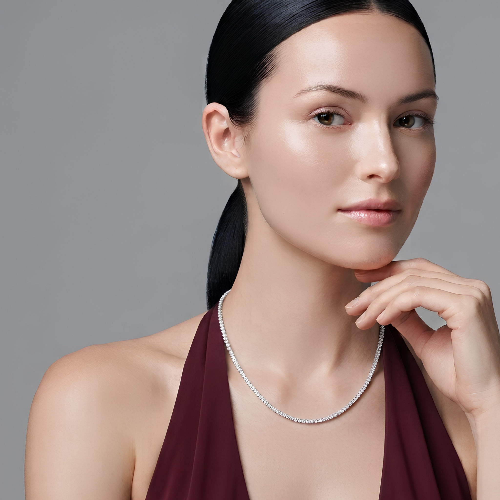Classic Tennis Necklace