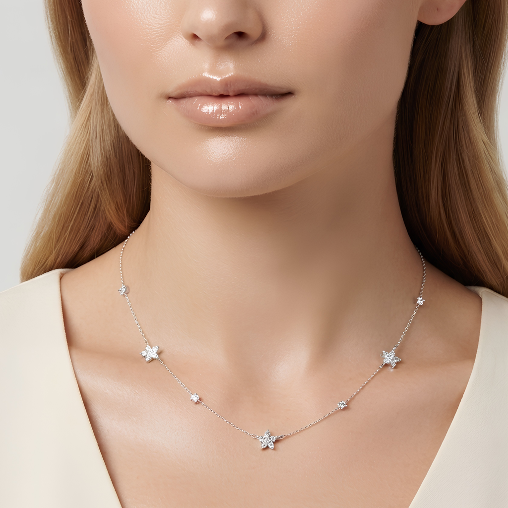 Midnight Spark Necklace