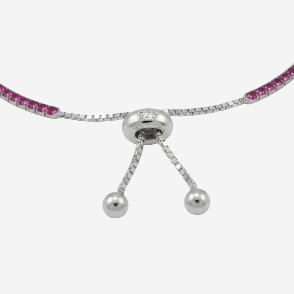 Vivid Adjustable Tennis Bracelet