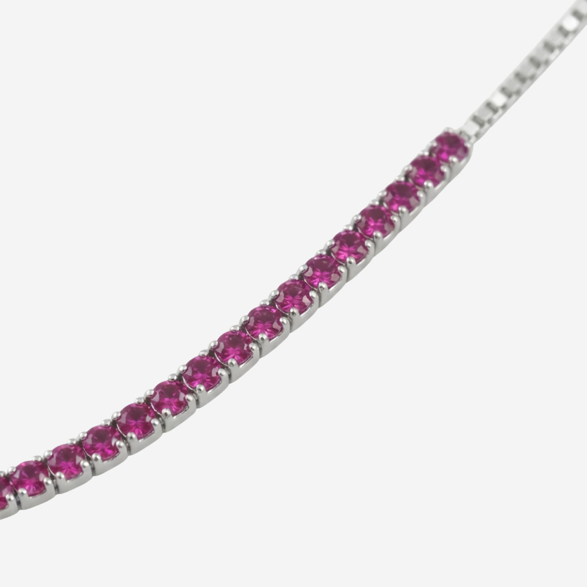 Vivid Adjustable Tennis Bracelet