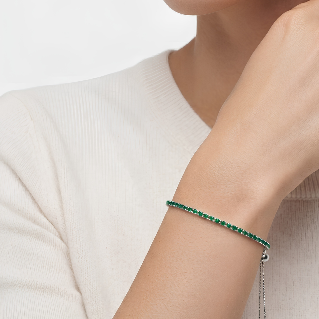 Vivid Adjustable Tennis Bracelet