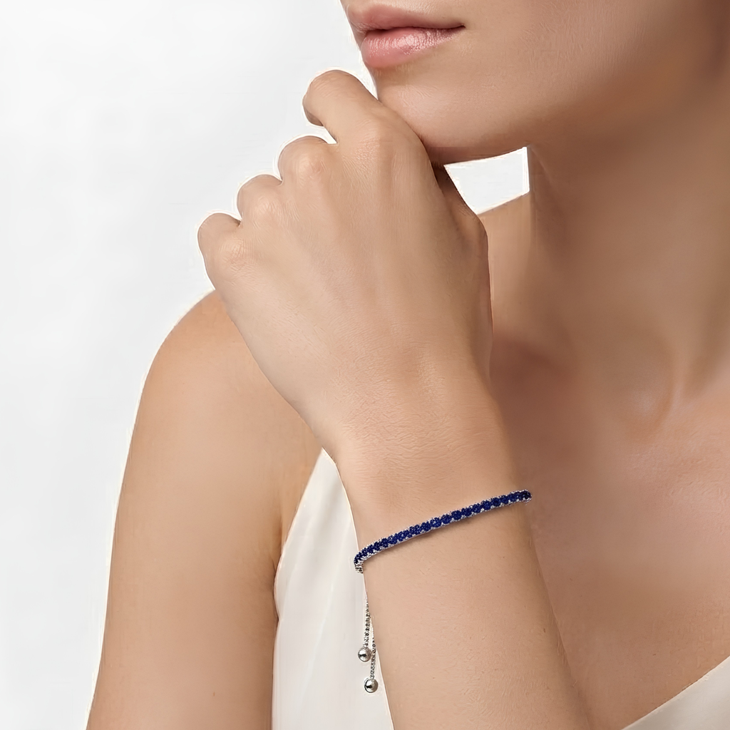 Vivid Adjustable Tennis Bracelet